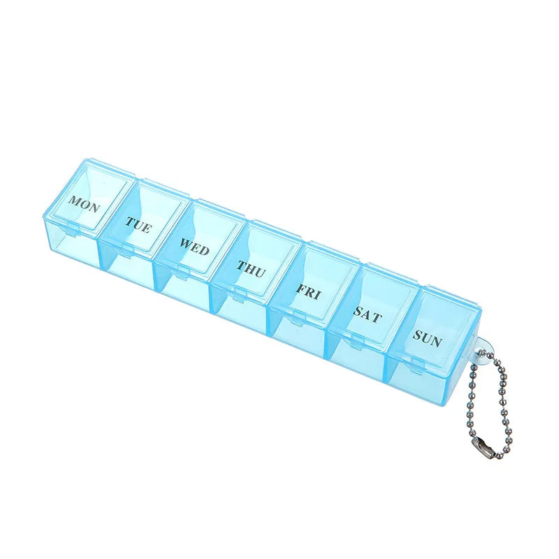7-Day Pill Organizer – Weekly Medication Organizer