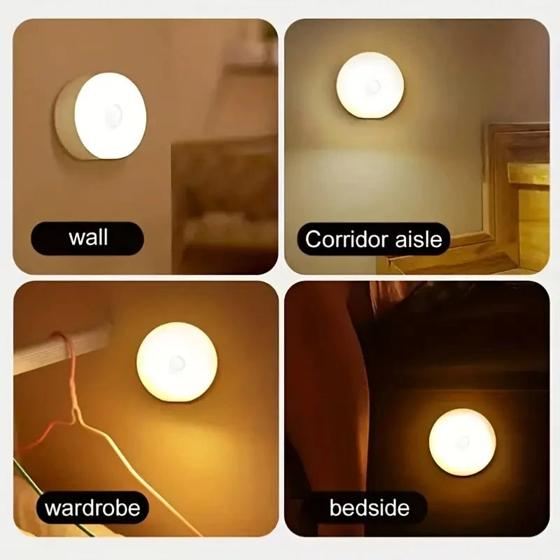 Motion Sensor Night Light – Wireless LED Safety Lamp for Home & Recovery
