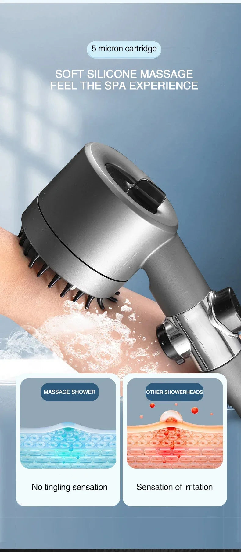 3-Mode Comfort Reach Shower Head