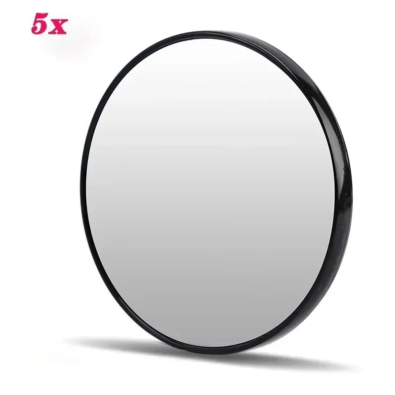 Magnifying Mirror with Suction Cup – 5X, 10X & 15X for Makeup, Shaving & Low Vision