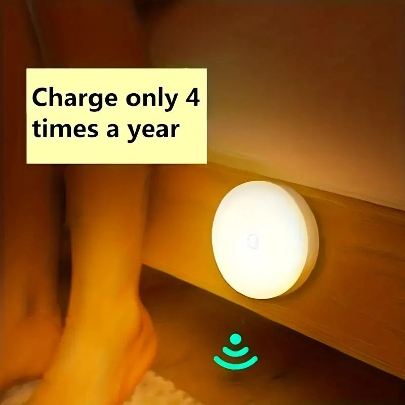 Motion Sensor Night Light – Wireless LED Safety Lamp for Home & Recovery