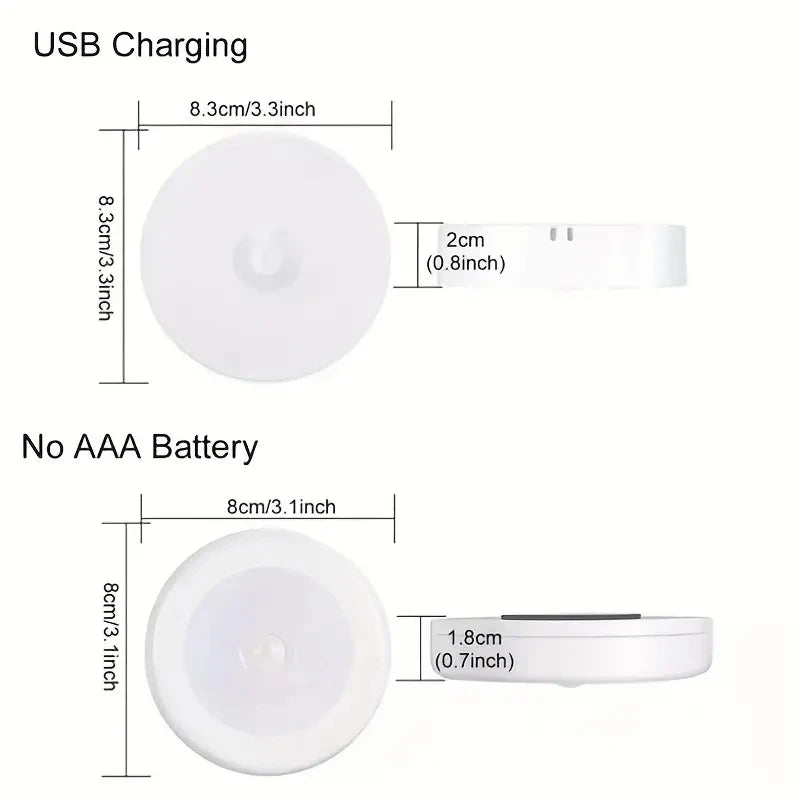 Motion Sensor Night Light – Wireless LED Safety Lamp for Home & Recovery