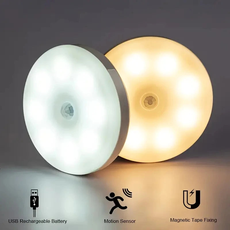 Motion Sensor Night Light – Wireless LED Safety Lamp for Home & Recovery