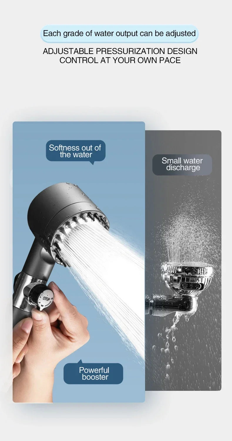 3-Mode Comfort Reach Shower Head