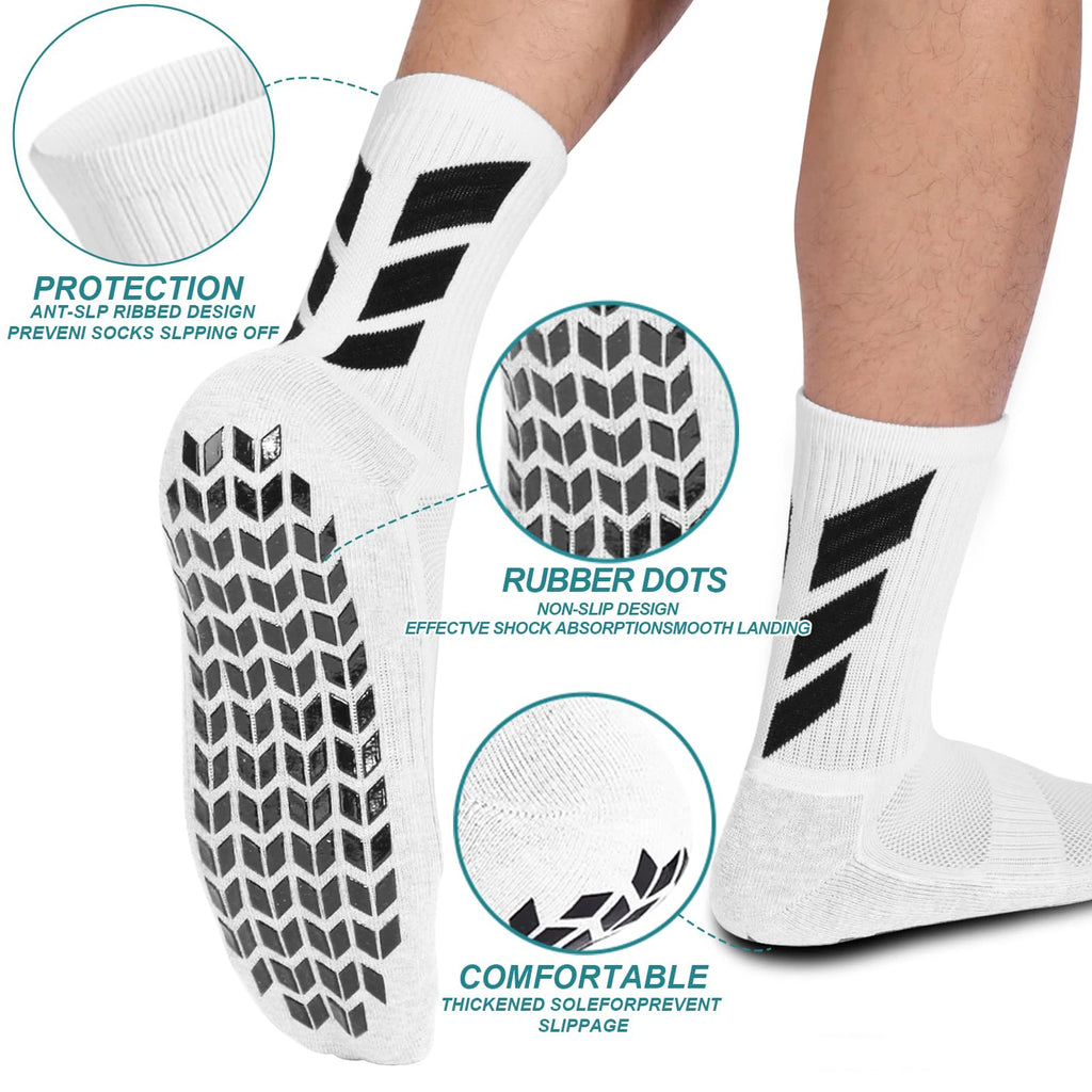 Anti-Slip Grip Socks | Hospital, Yoga & Home Safety Socks
