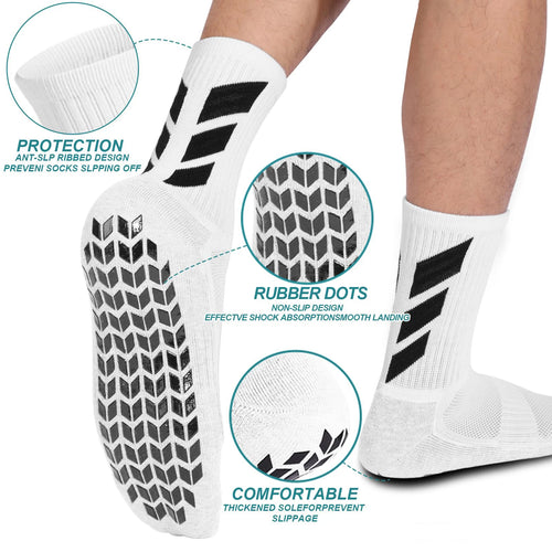 Anti-Slip Grip Socks | Hospital, Yoga & Home Safety Socks