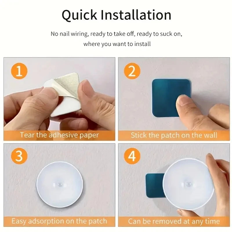 Motion Sensor Night Light – Wireless LED Safety Lamp for Home & Recovery