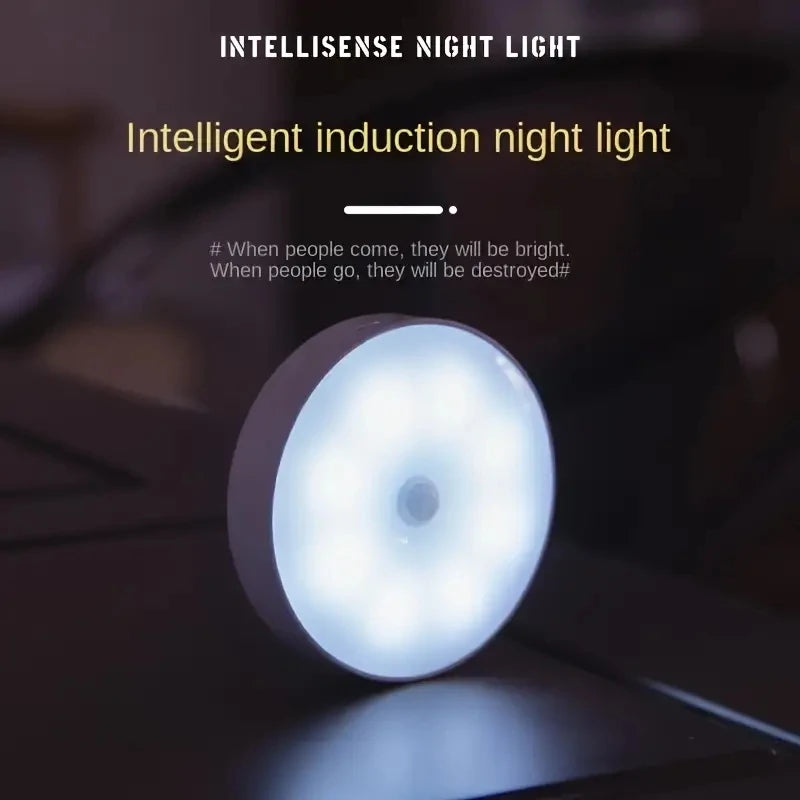 Motion Sensor Night Light – Wireless LED Safety Lamp for Home & Recovery