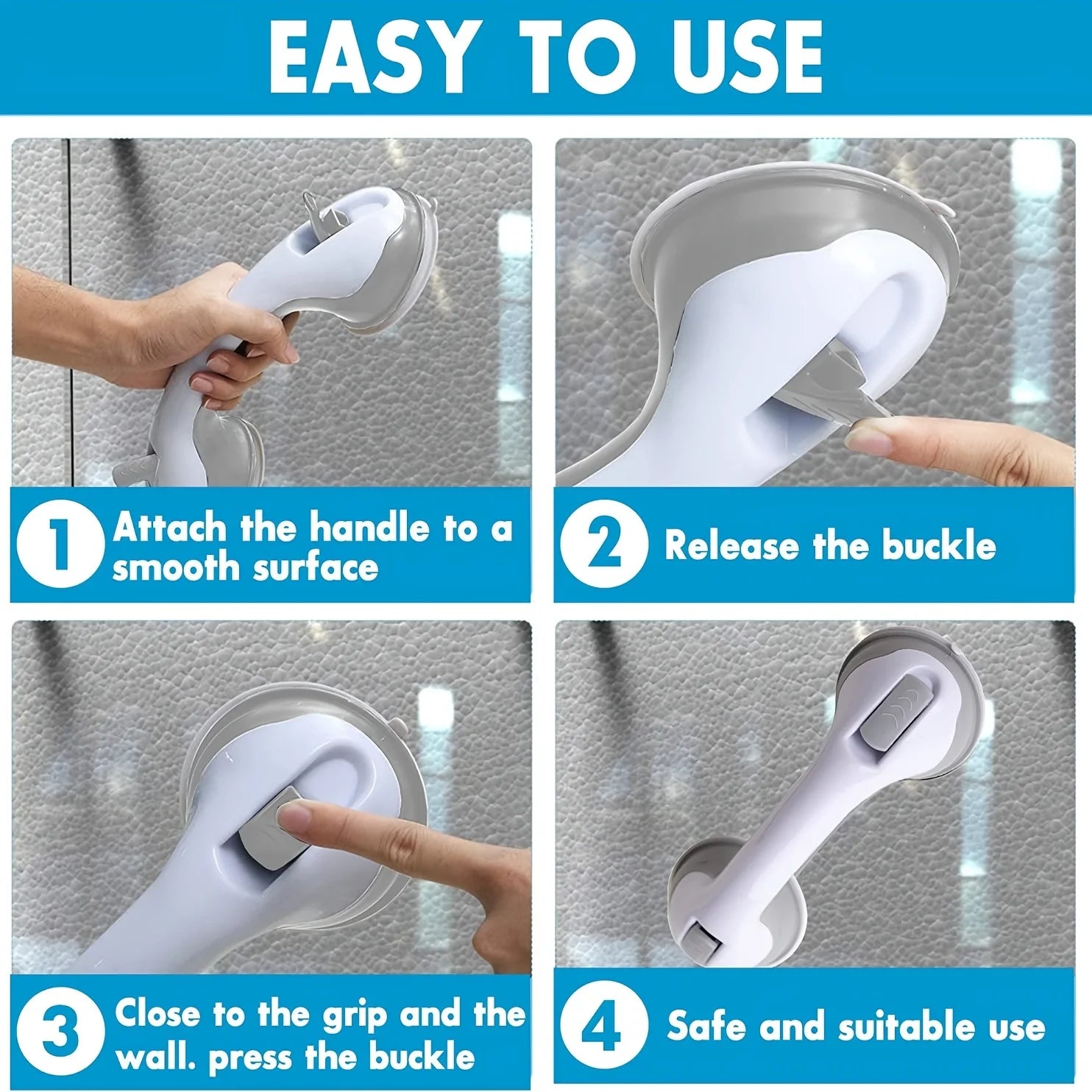 Comfort Grip Shower Safety Bar